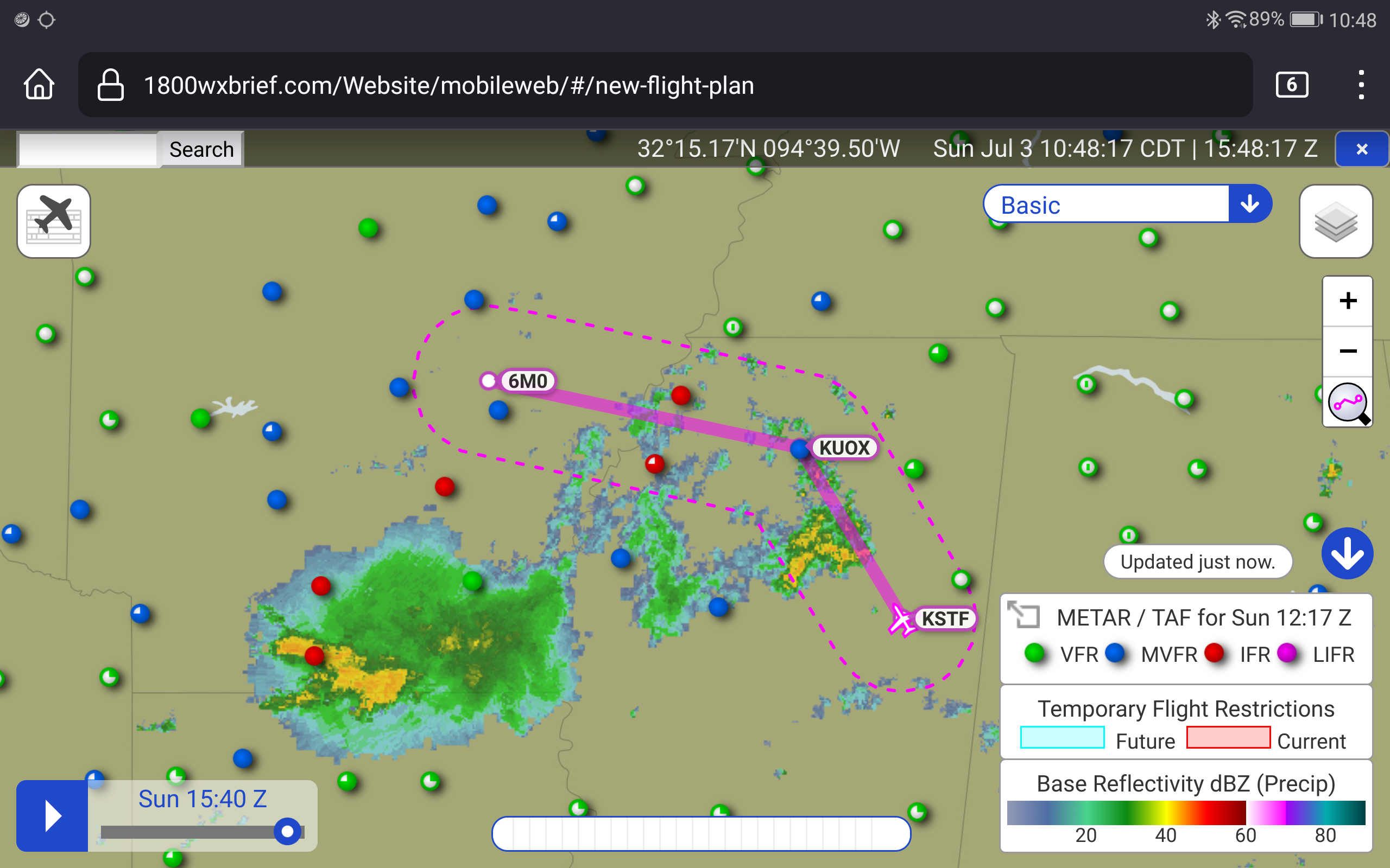 Wunder Weather Map - s8p12x5